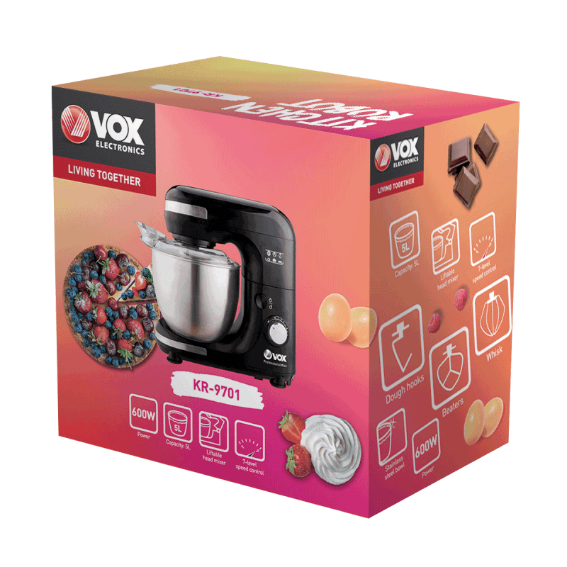 VOX Кујнски робот KR 9701 600W - Image 2