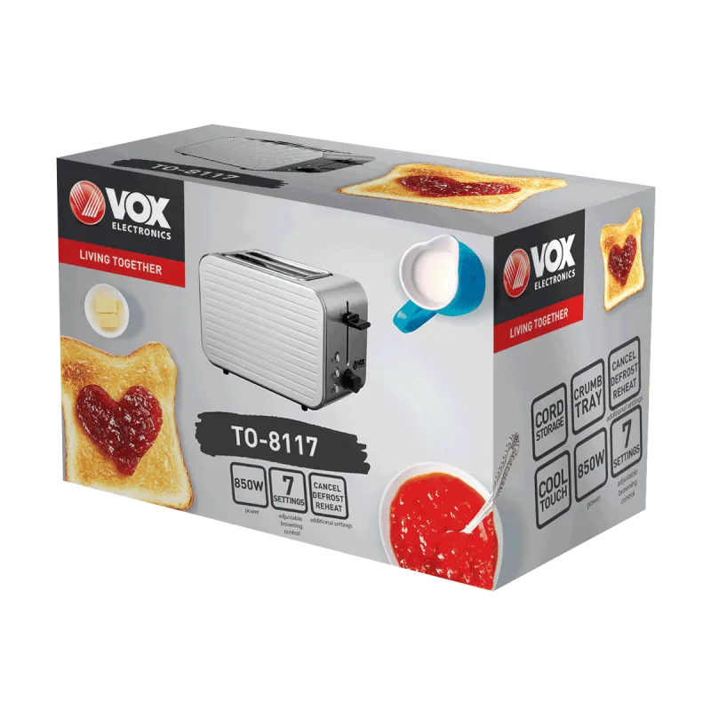 VOX Тостер TO 8117 - Image 3
