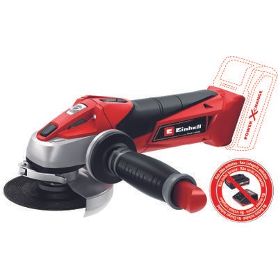 Батериска аголна брусилка EINHELL TE-AG 18 Li Solo 115mm - Image 2