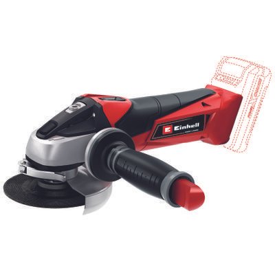 Батериска аголна брусилка EINHELL TE-AG 18 Li Solo 115mm - Image 3