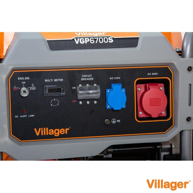 Villager VGP 6700 S | 6 kW | 420 cm³ | 25 L | 85 kg - Image 3