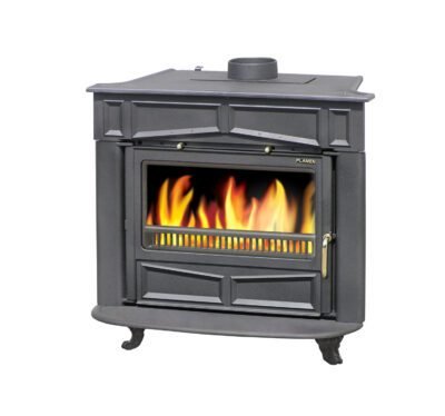 Гусен камин на цврсто гориво Plamen Glas Franklin  | 11-13 kW | 145-147 kg | Класа A