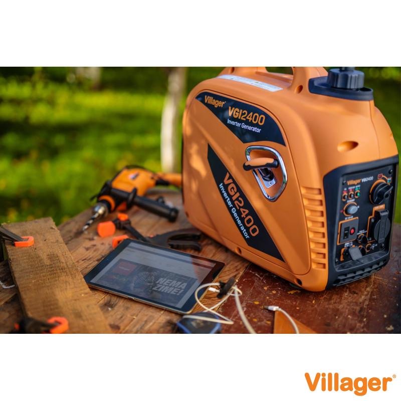 Инвертерски Агрегат Villager VGI 2400 | 2 kW | 98 cm³ | 4.5 L | 24.18 kg - Image 8