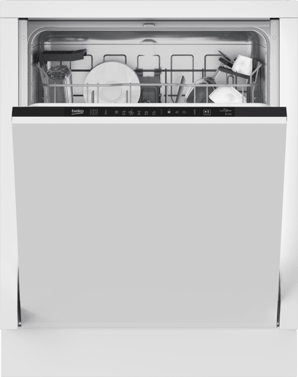 BEKO Машина за садови BDIN16421 вградена 14комплета 6програми/5температури, A++ - Image 2