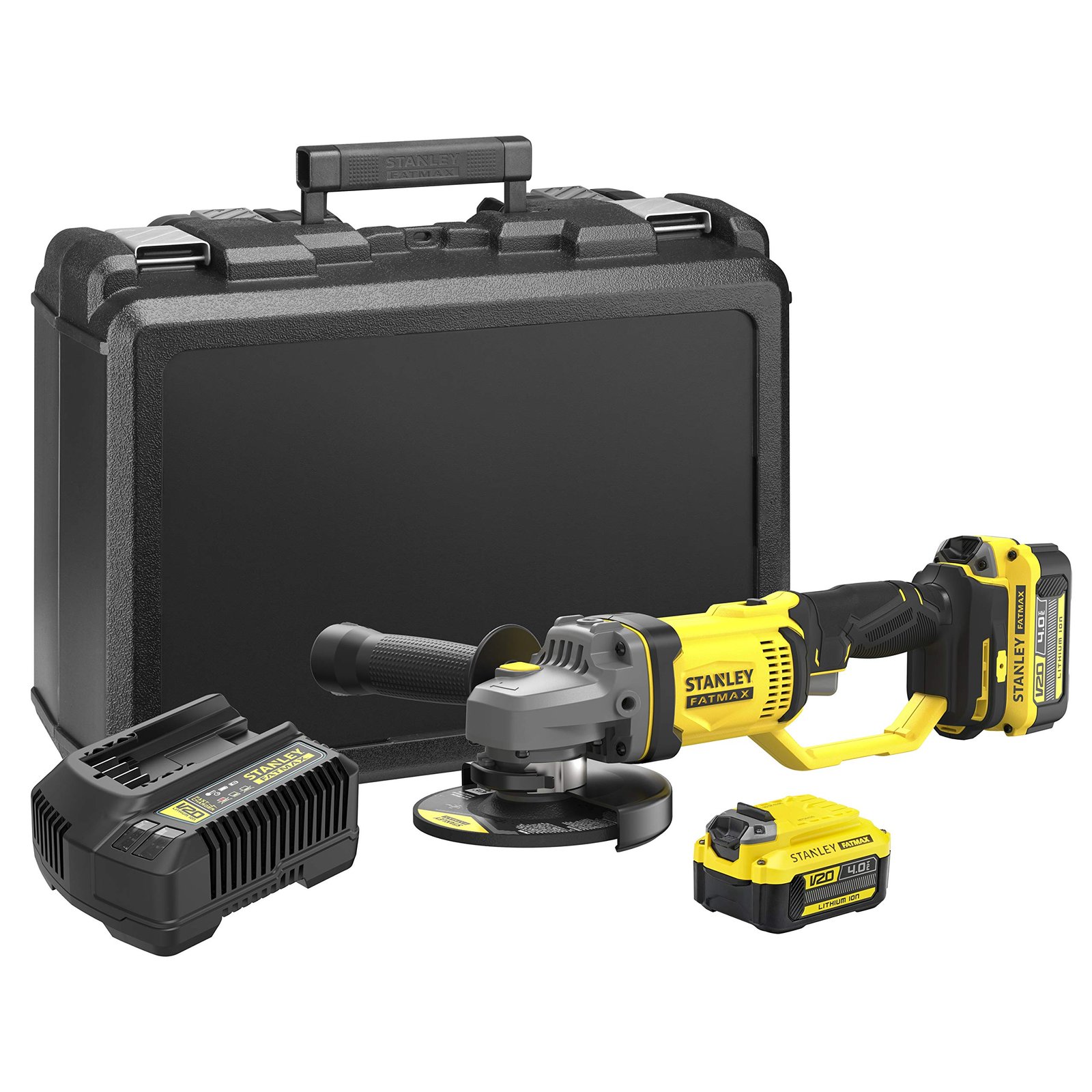 18V Аголна брусилка 125mm 2x4.0Ah V20 - Image 2