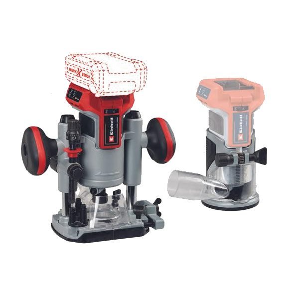 Батериска рачна фреза EINHELL TP-RO 18 Set Li BL - Solo Einhell
