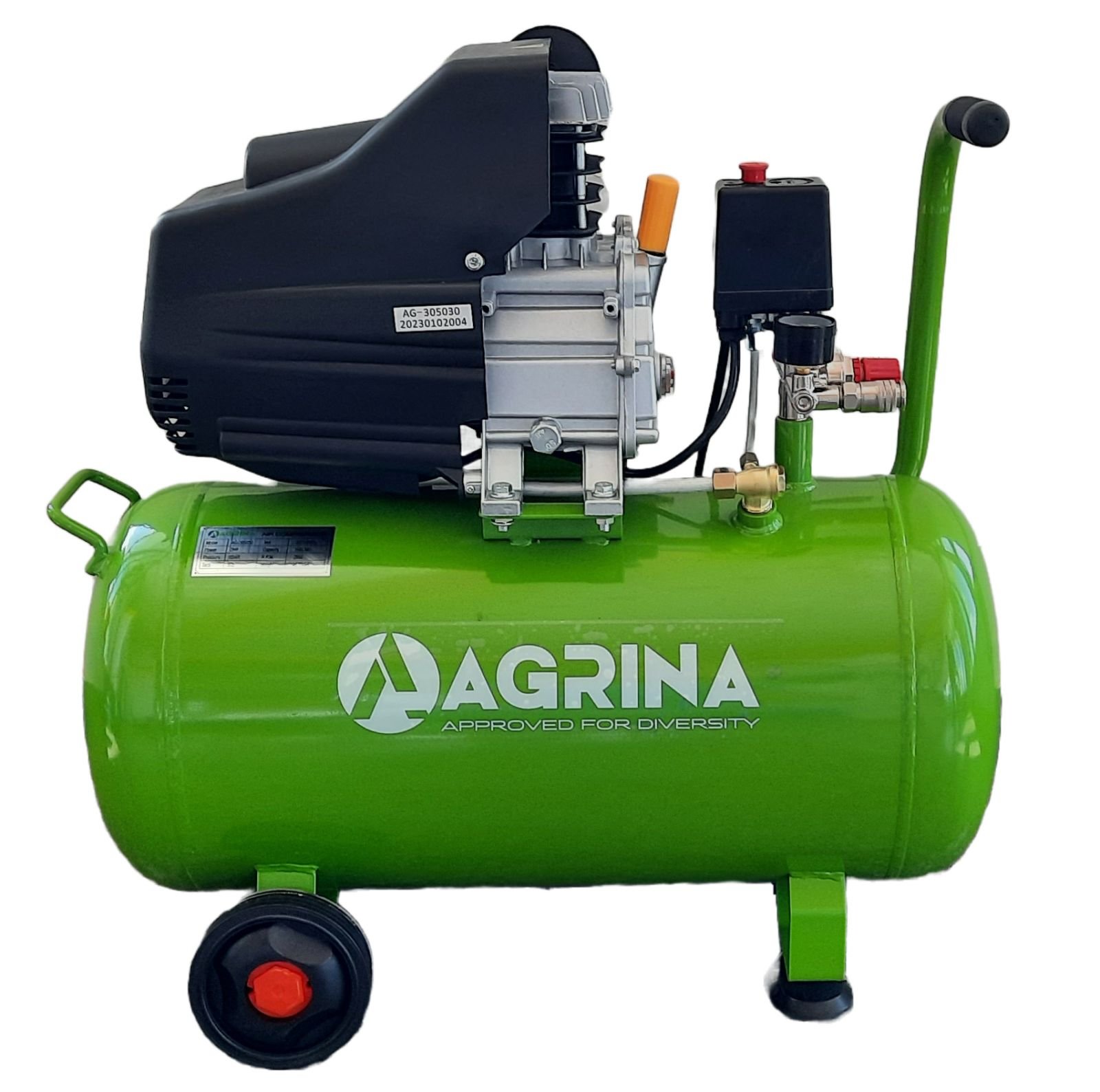 Клипен компресор 25л Agrina