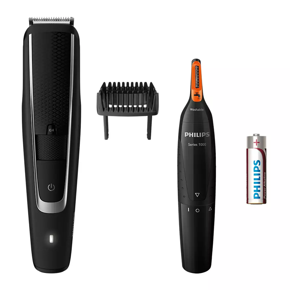 PHILIPS Тример BT 5503/85 црно сива