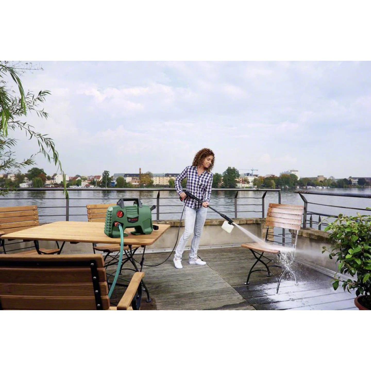 БОШ ПЕРАЧ EasyAquatak 120 120 БАРИ, 1500W, 350Л/ЧАС Bosch - Image 5