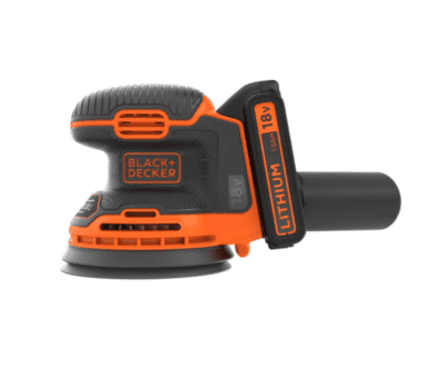 18V Аку. ротациска ексцентар брусилка 1,5Ah Black+Decker Black+Decker