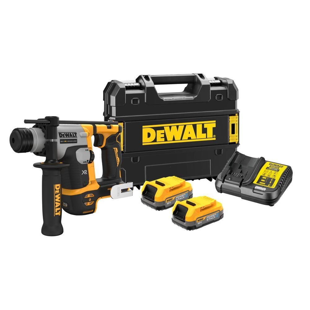 18V Комбиниран чекан SDS-Plus 1.4J 2x1.7Ah POWERSTACK DEWALT DeWALT