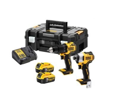 18V Сет дупчалка + удар. одвртувач 2x5Ah TSTAK DeWALT