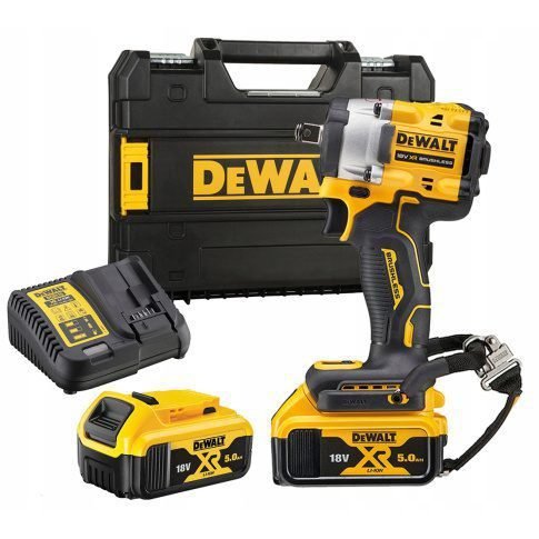 18V Ударен одвртувач 1/2 2x5Ah 406/610Nm Lanyard DeWALT