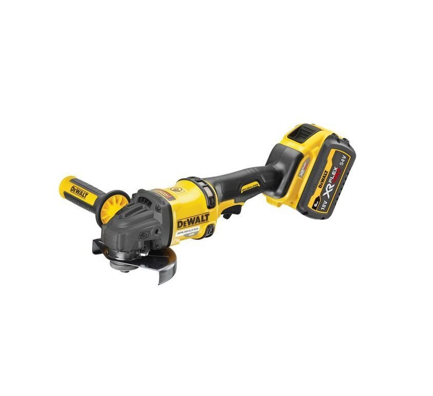 54V FLEXVOLT брусилка 125mm, 2x6Ah