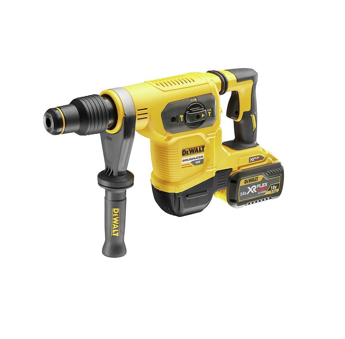 54V Комбинира чекан 9Ah FLEXVOLT DeWALT
