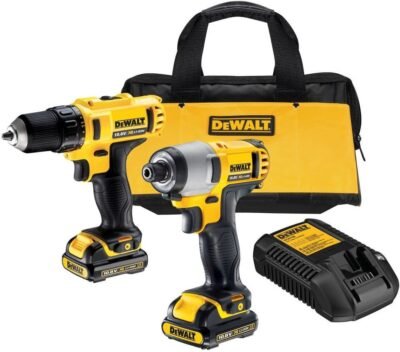 Аку. сет дупчалка + удар. одврт 10.8V 1.5Ah торба DeWALT