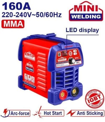 Апарат за заварување 160А EWDEM1641 Emtop Emtop