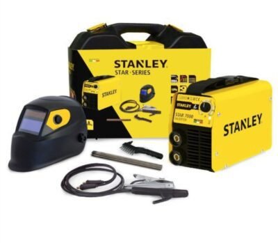Апарат за заварување INVERTOR MMA 200A Ø5.0 Со LCD маска Stanley