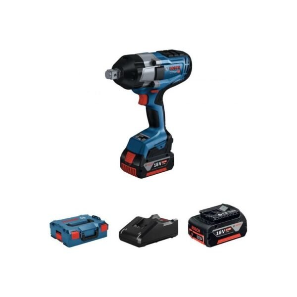 БОШ АКУ. УДАРЕН ОДВРТУВАЧ ГДС 18В-1050Х СО СЕТ ДВЕ Bosch