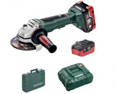 WPB 18 LTX BL 125 Q 2x8,0 Ah Бат. аголна брусилка Metabo