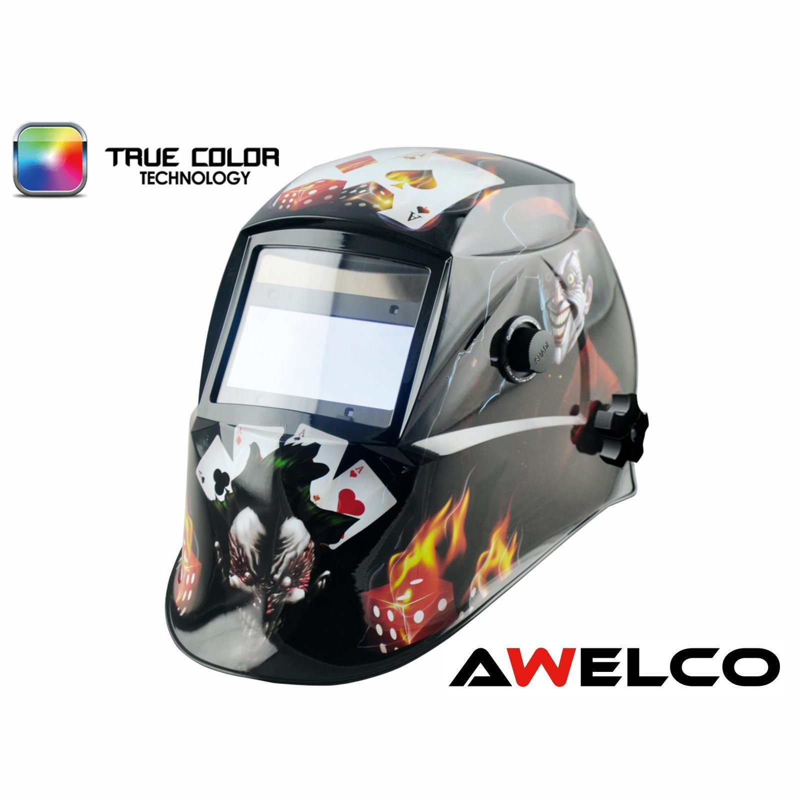 Заштитна маска за заварување 9-13DIN 3000-Е 4 сензори 1/1/1/2 Awelco