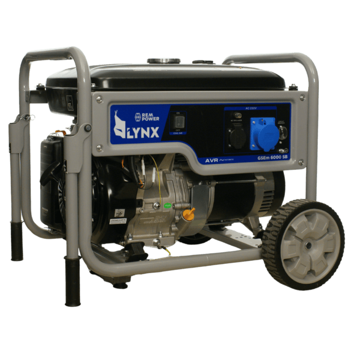 Бензински генератор LYNX GSEM 6000 SB | 5 kW | 5500 W | 420 cm³ | 25 L - Image 3