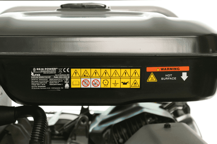 Бензински генератор LYNX GSEM 6000 SB | 5 kW | 5500 W | 420 cm³ | 25 L - Image 7