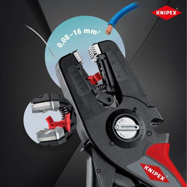 PreciStrip16 Автоматска бланкерица на кабел Knipex - Image 2