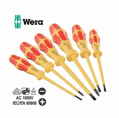 ВЕ Комплет шрафцигери 1060 i/1062 i/6 VDE, 6 парчиња PZ Wera