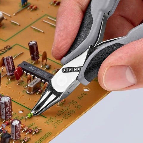 КНП Knipex Челни сечици за електроника 120mm - Image 3