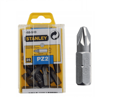 Бит 1/4 PZ2x25mm 25 пар Stanley