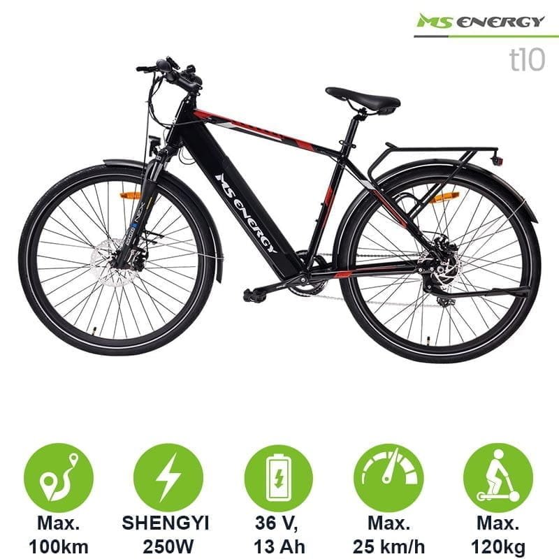 MS Energy e-Bike t10 Електричен велосипед - Image 2