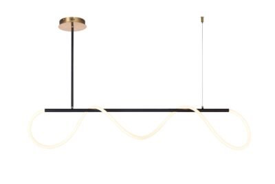 LED ВИСЕЧКА СВЕТИЛКА 36W/2880LM ЦРНА 3000K 175-265V - OPTONICA LED - Македониjа