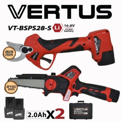 Сет батериска пила и макази VERTUS VT-BSPS28-S 16.8/21V/2Ah Vertus | Agro.mk
