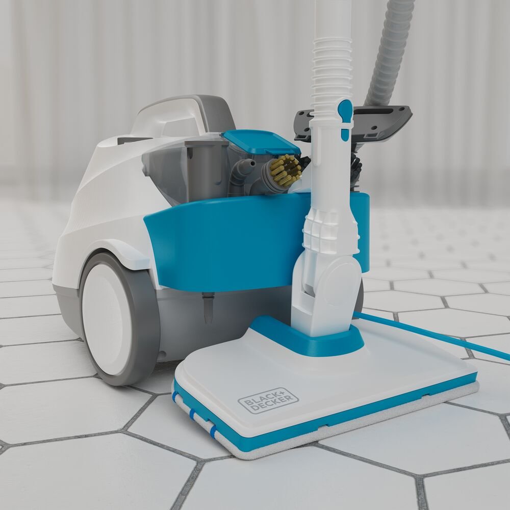 Чистач на пареа под притисок BLACK+DECKER 2300W со 14 додатоци - Image 4