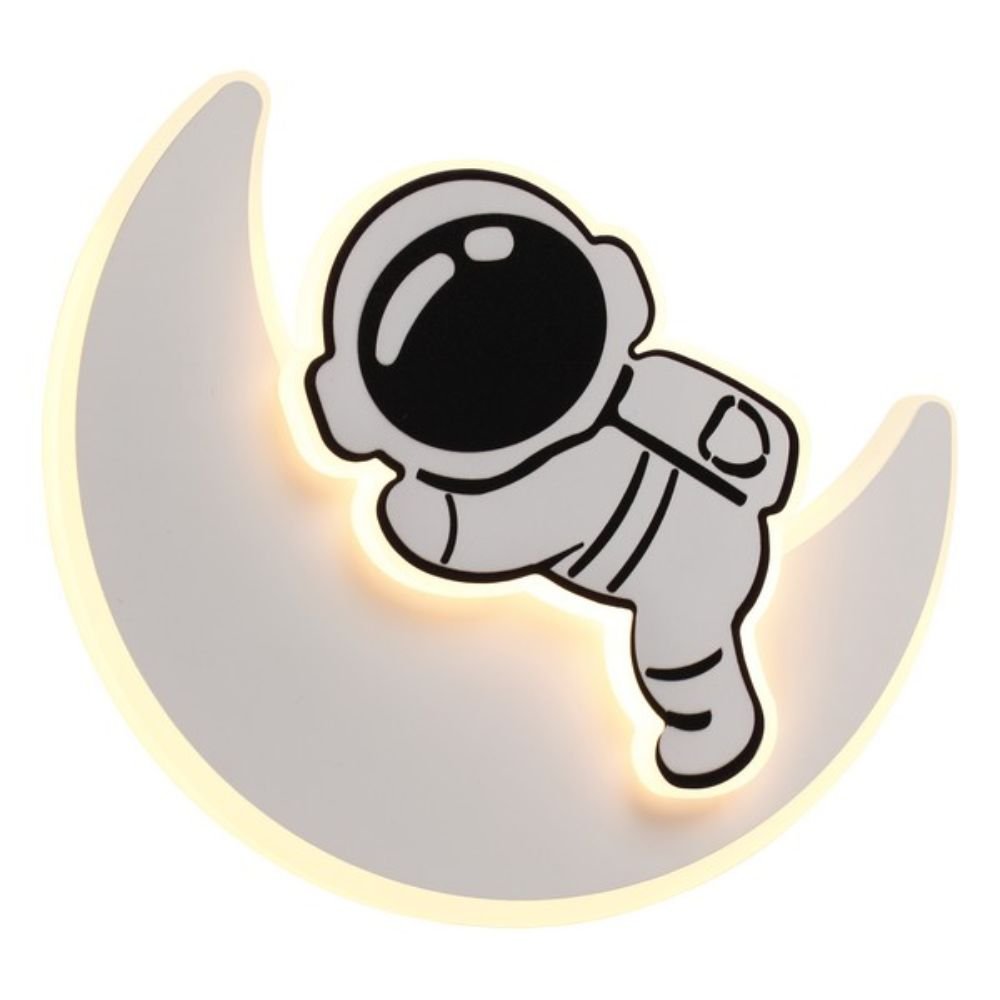 Astronaut - Бела ѕидна LED светилка 12w 3000k