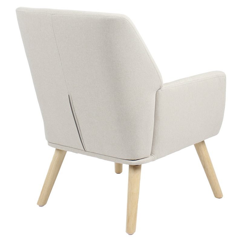 Фотелја Likable ткаенина ecru 67x89x86cm