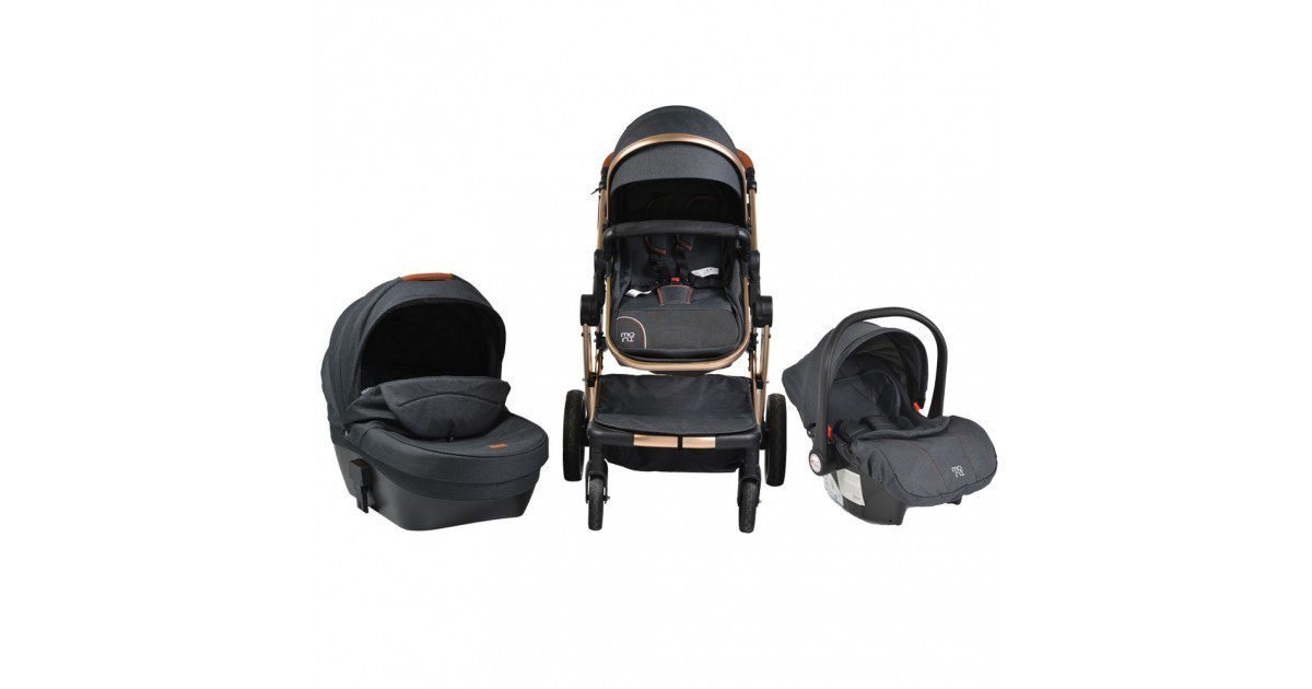 КОЛИЧКА POLLY 3 ВО 1 I-SIZE BLACK MONI