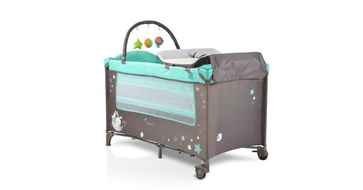 КРЕВЕТЧЕ СО 2 НИВОА SLEEPY TURQUOISE MONI