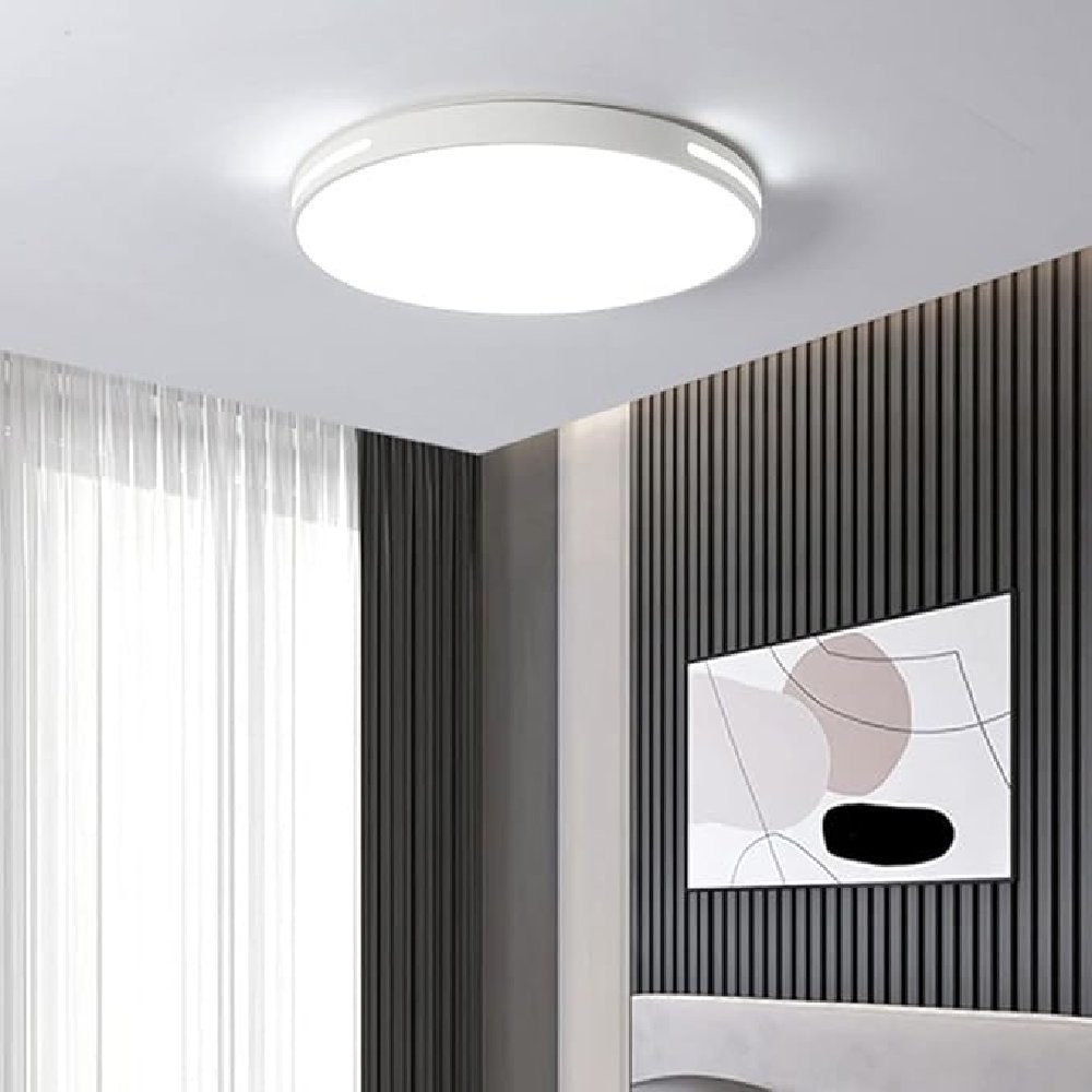 Лед Плафонерка Бела 3color 40w Ф40