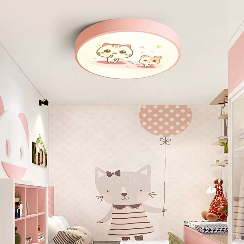 Лед Плафонерка Розева 3color 60w Ф40