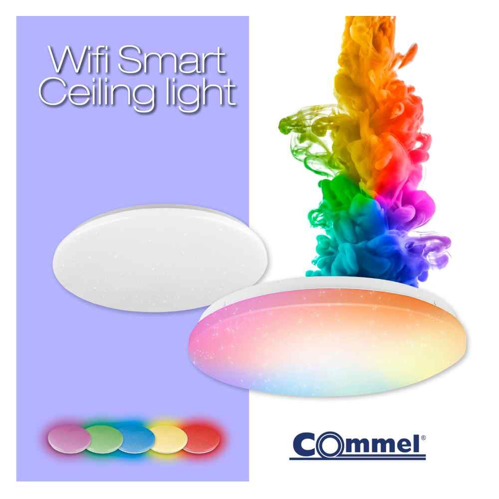 ЛЕД смарт WiFi плафоњерка 24W, RGB
