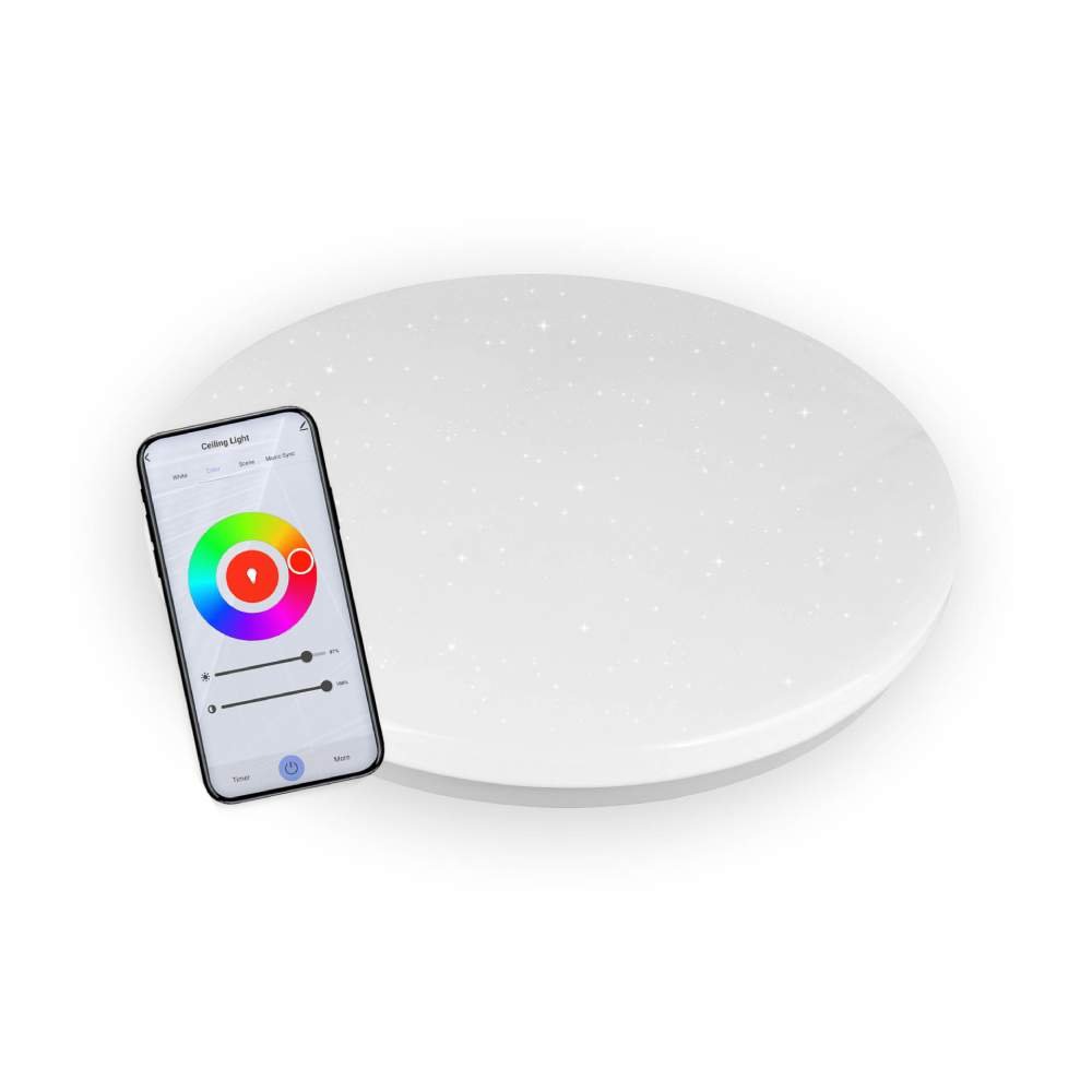 ЛЕД смарт WiFi плафоњерка 24W, RGB