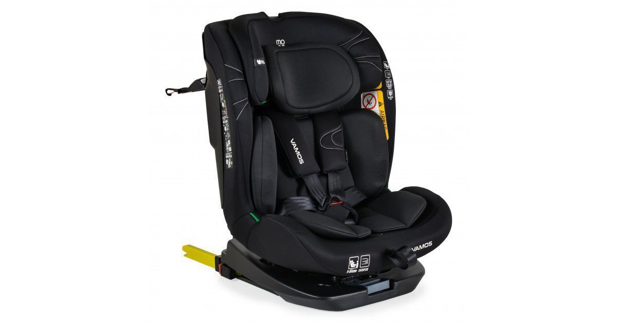 СЕДИШТЕ VAMOS I-SIZE 40-150СМ INTENSE BLACK MONI