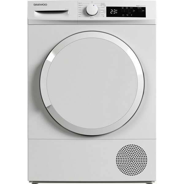 Машина за сушење DAEWOO T7HT1W0RS, 7кг, топлотна пумпа, 15 програми, А+
