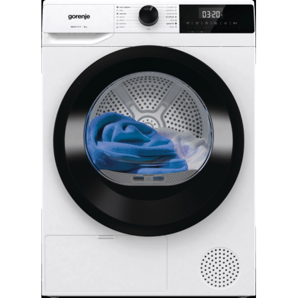 Машина за сушење GORENJE DHNE82, 8кг Кондензирачка Топлотна пумпа А++