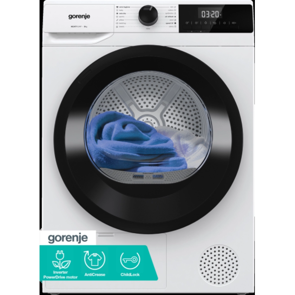 Машина за сушење Gorenje D2HNE9D 9кг А++ Топлотна пумпа