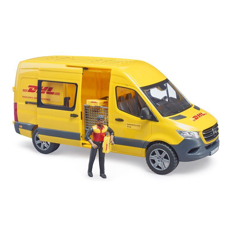 Bruder DHL транспортно комбе и фигура (4+)