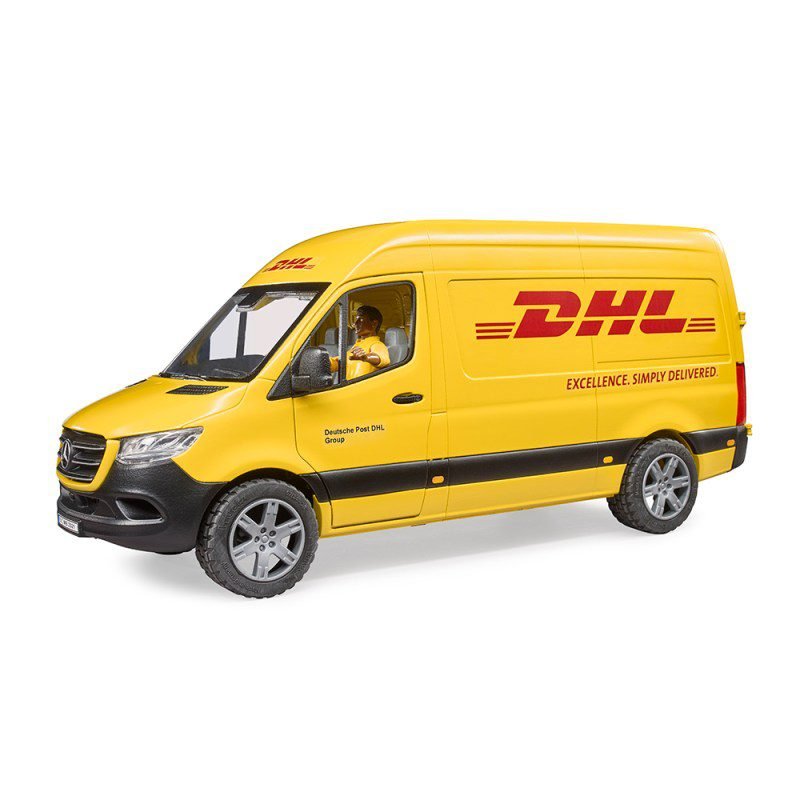 Bruder DHL транспортно комбе и фигура (4+)