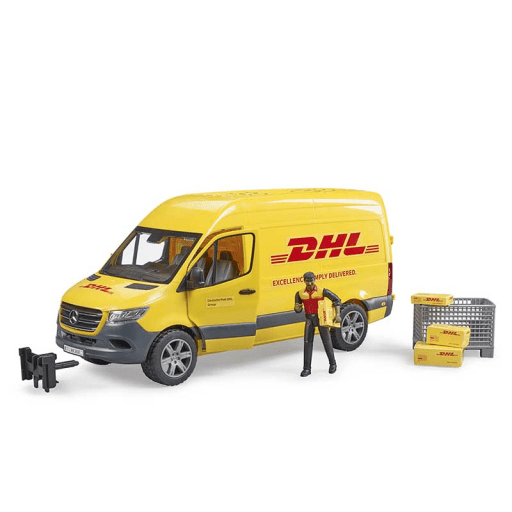 Bruder DHL транспортно комбе и фигура (4+)